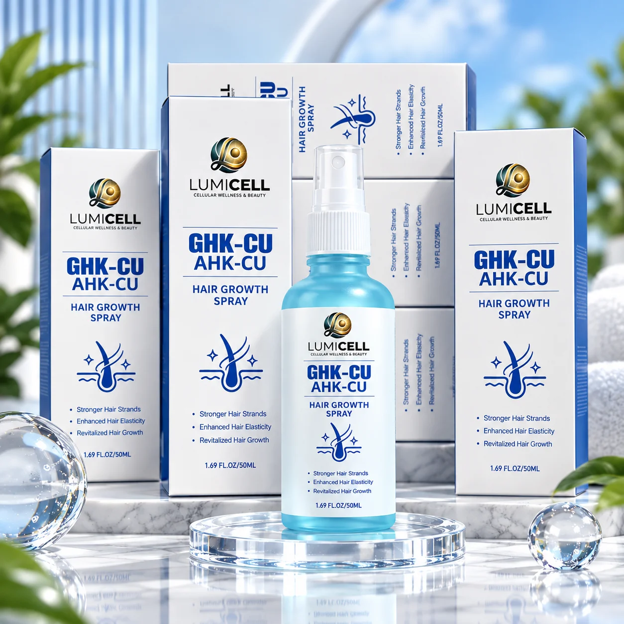 LUMICELL Hair Growth Peptide Spray
